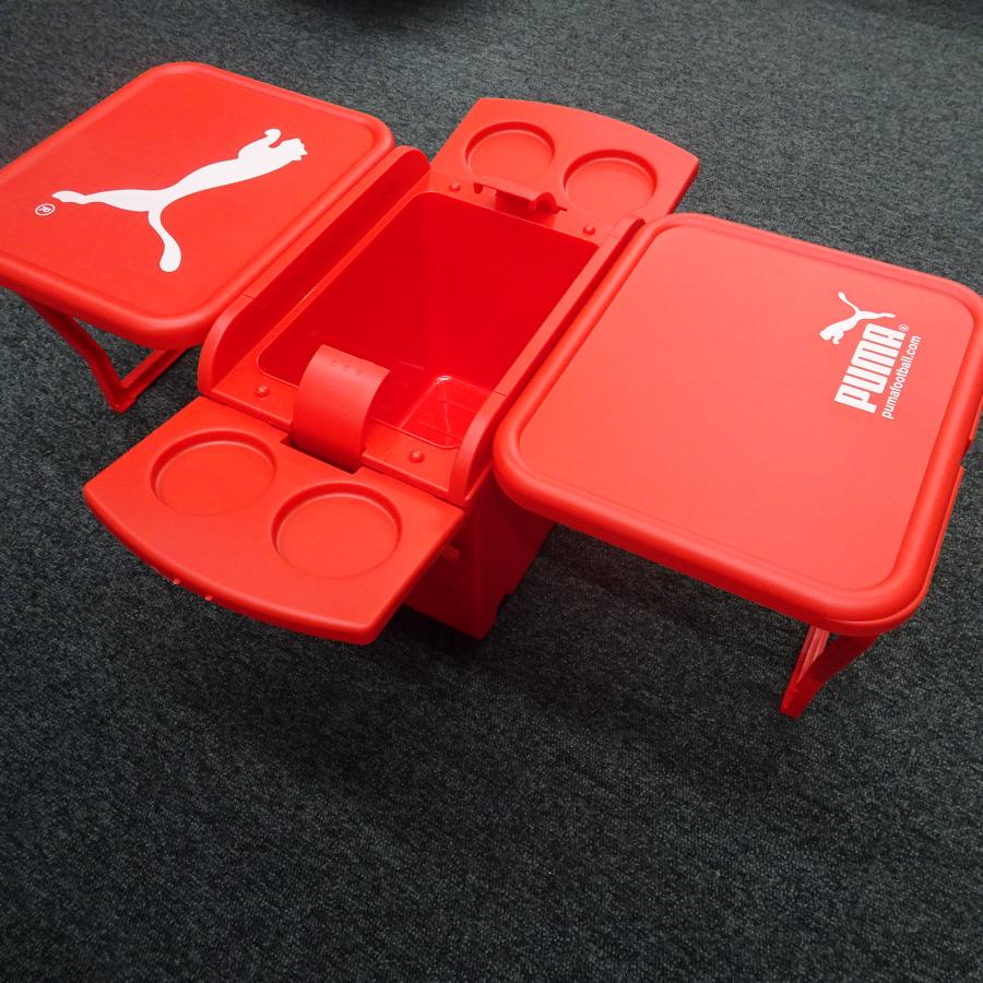 PUMA（プーマ） [限定品!!] ミニテーブル付きクーラーBOX (RED