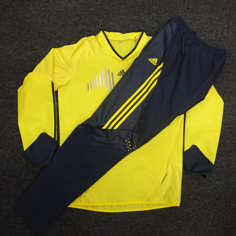 adidas（アディダス） [最終処分価格!!] ピステ上下セット YEL (L