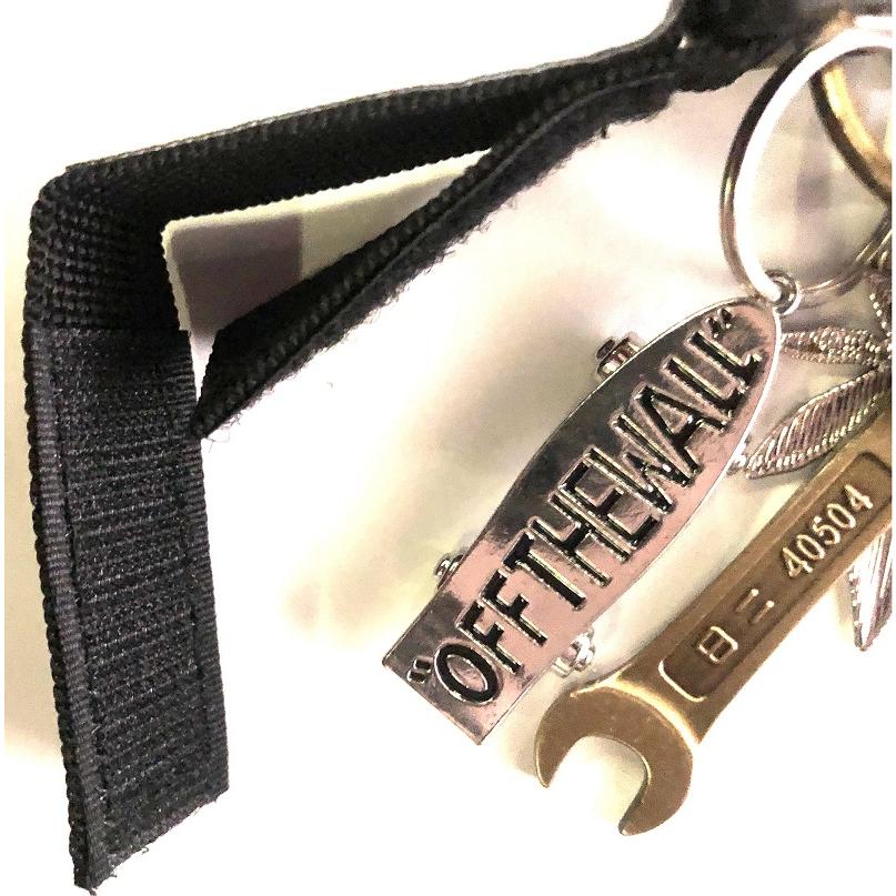 キーホルダー レトロ アメカジ ビンテージ 古着 ストリート ジャラジャラ ダイス スケボー 本革 巻き ステンレス カラビナ 送料無料 |  | 18