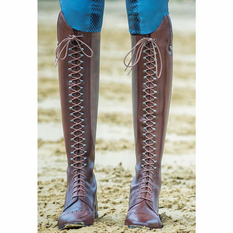乗馬用品 BUSSE ラヴァル ライディング ロングブーツ ブラウン 乗馬用品 BUSSE ラヴァル ライディング ロングブーツ ブラウン