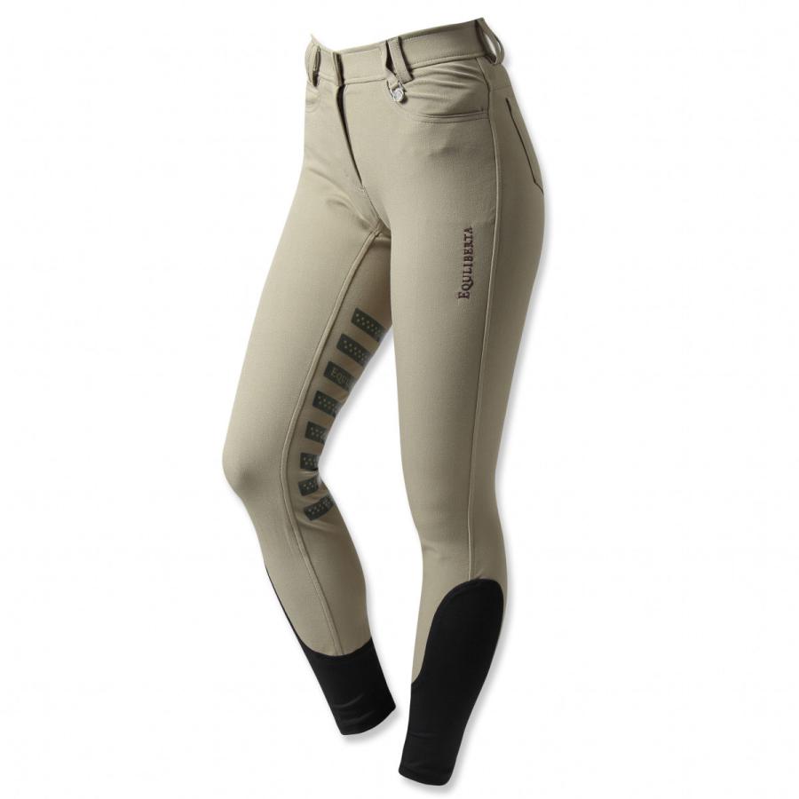 乗馬用品 EQULIBERTA シリコンライディングキュロット ニー
