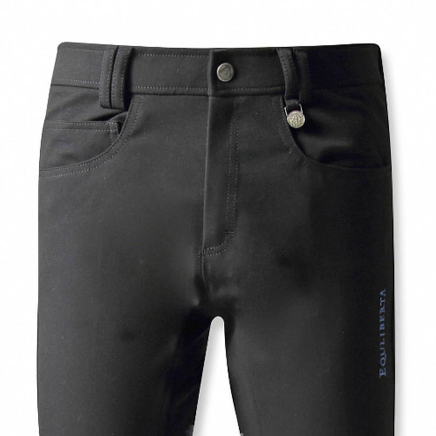 乗馬用品 EQULIBERTA シリコンライディングキュロット ニーグリップ メンズ ブラック 乗馬 馬具 |  | 05