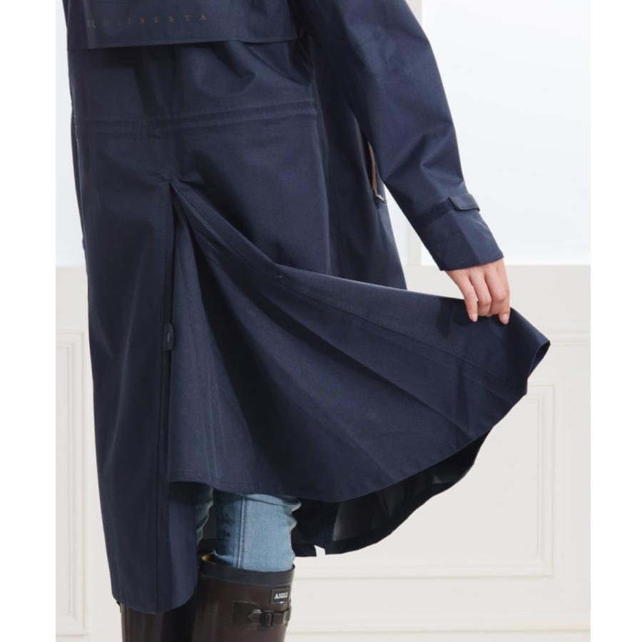 乗馬用品 EQULIBERTA 高機能 ライディングレインコート 乗馬 馬具