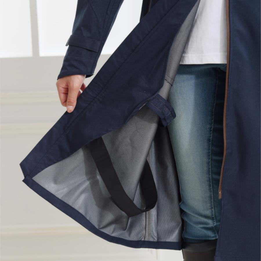 乗馬用品 EQULIBERTA 高機能 ライディングレインコート 乗馬 馬具