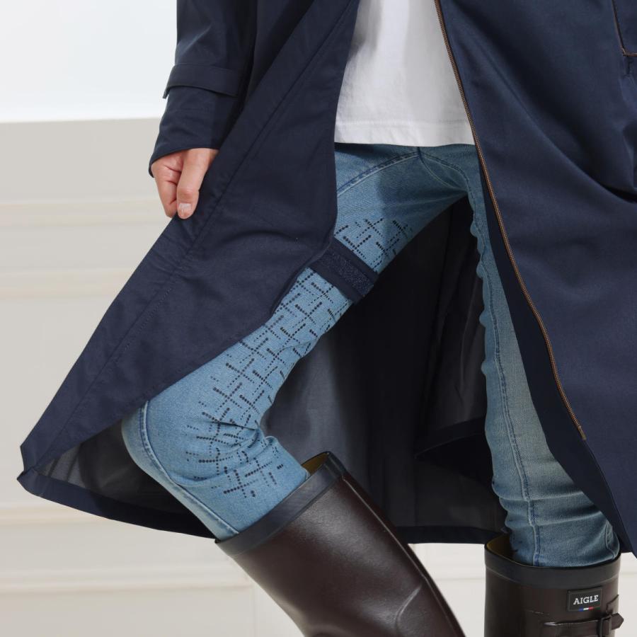 乗馬用品 EQULIBERTA 高機能 ライディングレインコート 乗馬 馬具