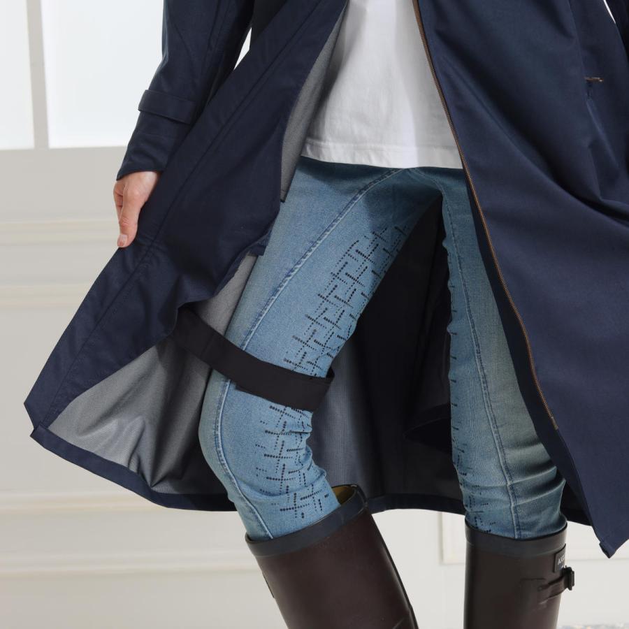 乗馬用品 EQULIBERTA 高機能 ライディングレインコート 乗馬 馬具