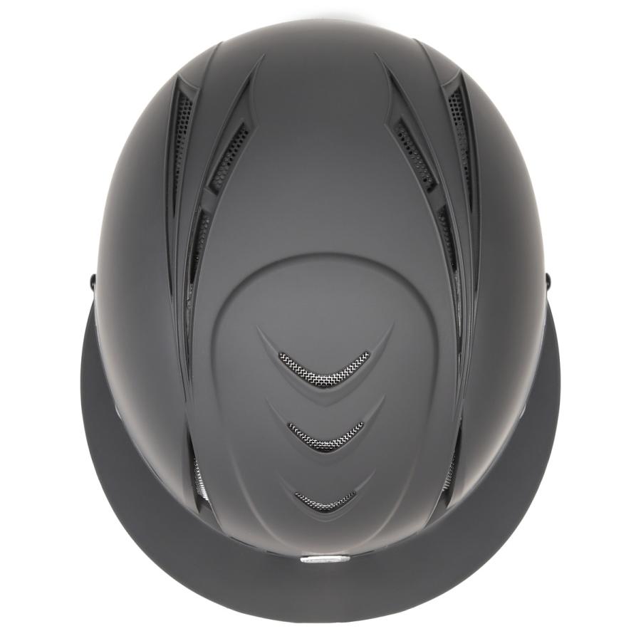 乗馬用品 EQULIBERTA イージスポロバイザー ダイヤル調整ヘルメット