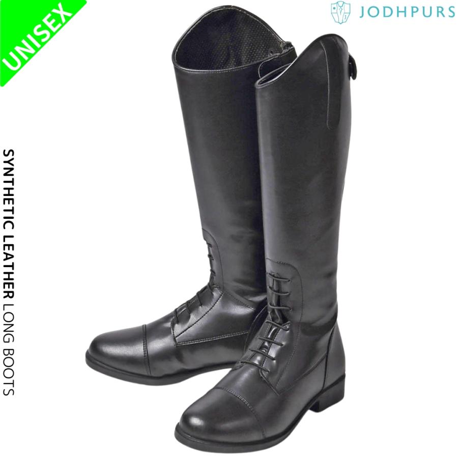 乗馬用品 JODHPURS 合皮ロングブーツ 乗馬 馬具 : 乗馬用品専門店 