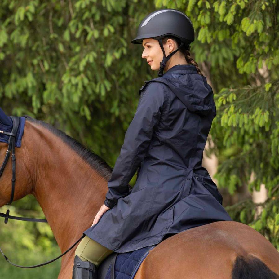 cavallo ネイビー　レディース　テクニカルジャケット　乗馬用品　馬術 乗馬用品 Covalliero ライディング レインコート レディース