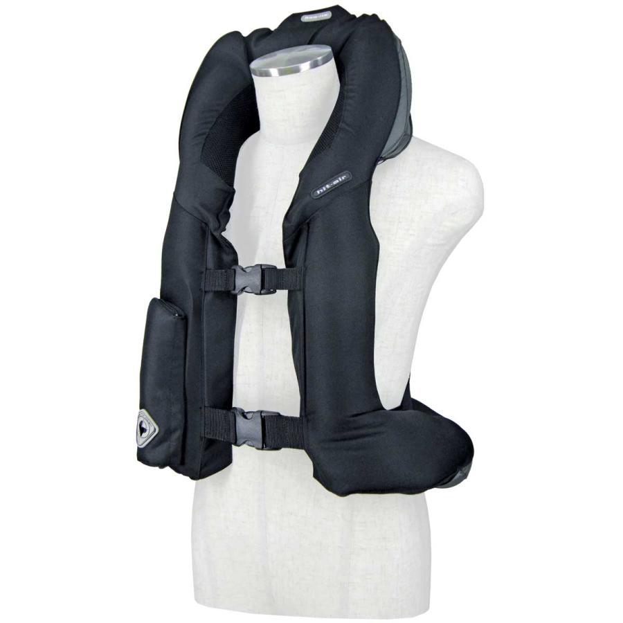 乗馬用品 hit-air 改良版エアバッグプロテクター Hモデル ユニセックス