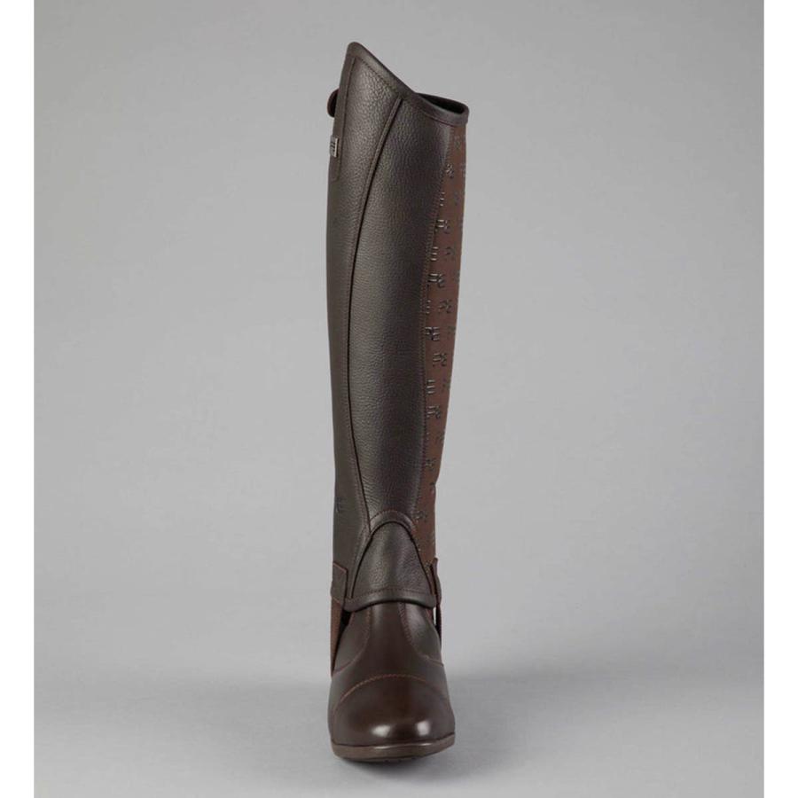 乗馬用品 Premier Equine アクティオ レザー ハーフ チャップス 