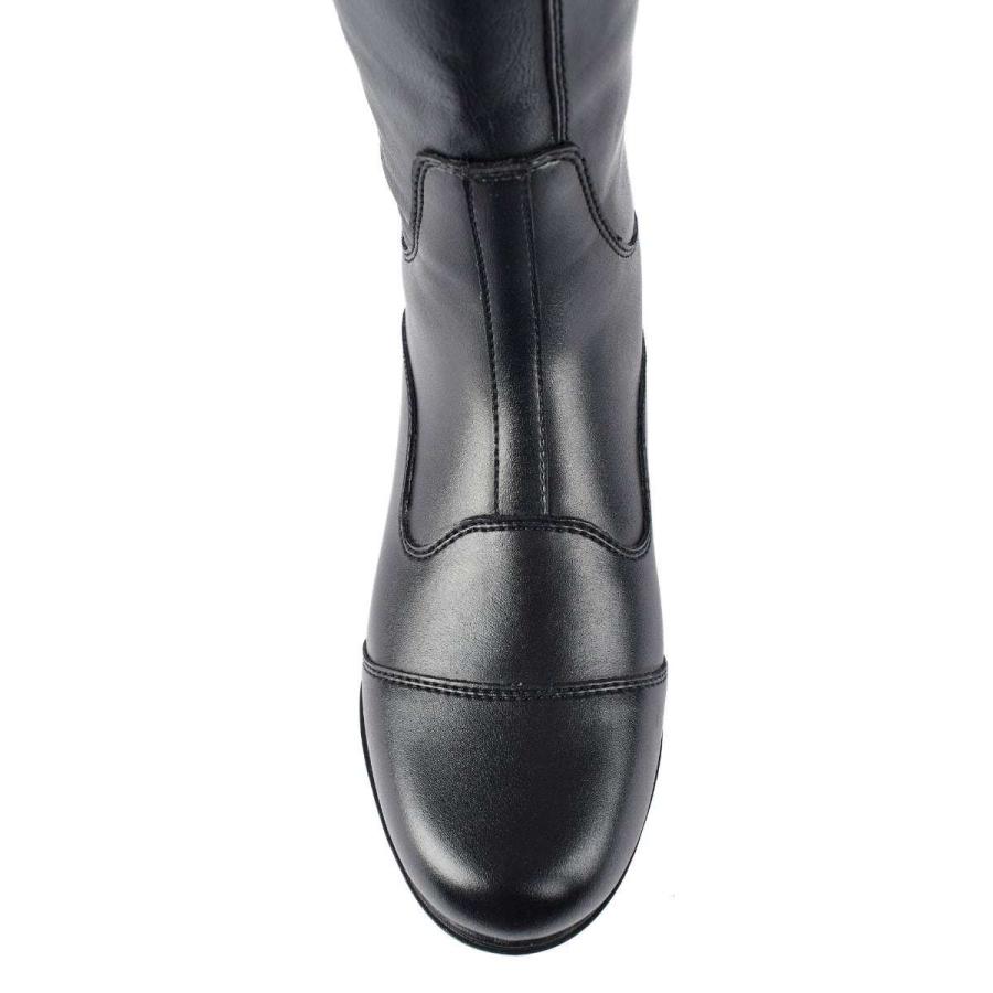 MORETTA UK6 Marcia 合皮 ロングブーツ 乗馬用（乗馬用品 MORETTA 