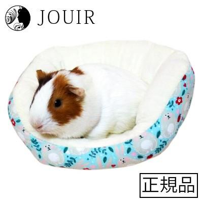 うさちゃんのもこもこベッド ブルー｜jouir-jp