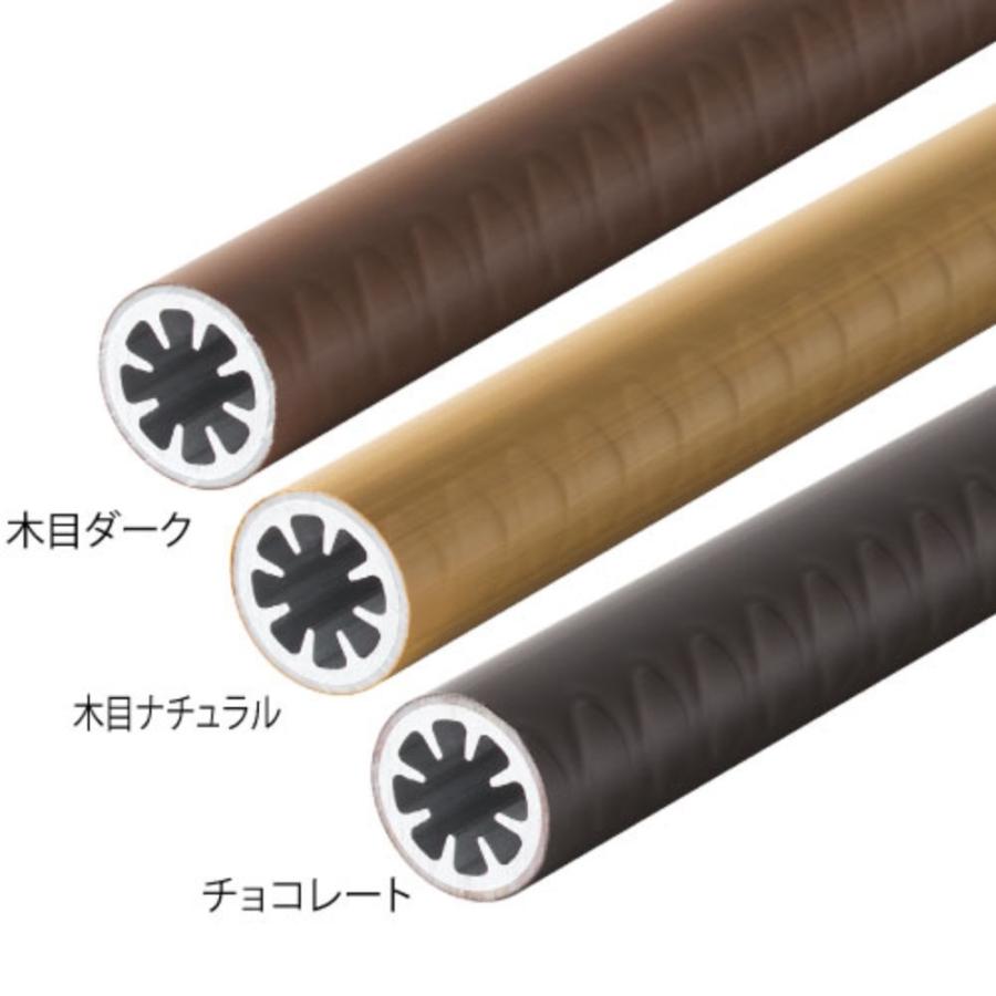 マツ六 フリーRレール 直棒手すり棒 ディンプル付 φ34×4000mm BJ-223WD