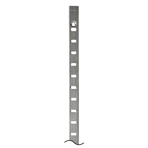 収納 位置 自在 棚受 シンプル おしゃれ マツ六 ステン棚柱用 棚柱 サイズ 936mm 1本 0809 6104 ジュールプラスyahoo 店 通販 Yahoo ショッピング