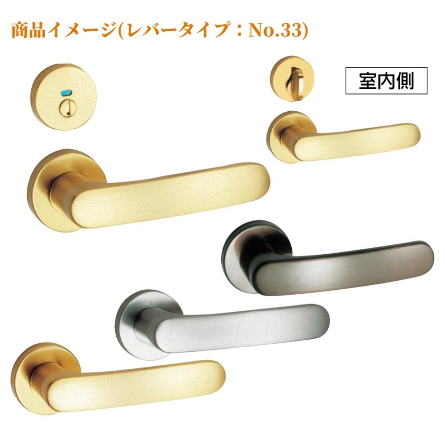 川口技研 ドアノブ GIKEN ギケン ショートストローク錠 表示錠