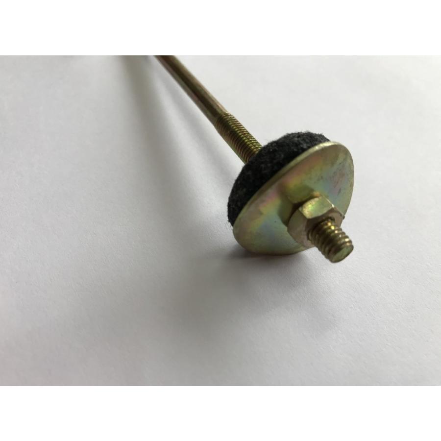 フックボルト 波板 スレート屋根 取付金具ゴールド フェルト付き サイズ6 125mm ジュールプラスyahoo 店 通販 Yahoo ショッピング