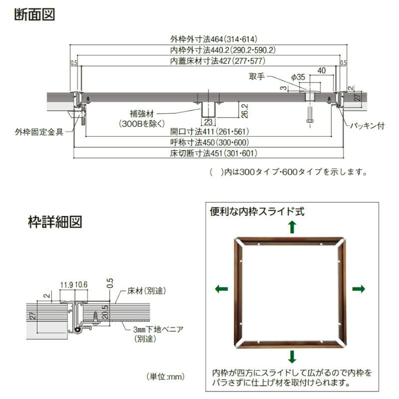 ナカ工業 ホームハッチ・気密型 全3種｜joule-plus｜02