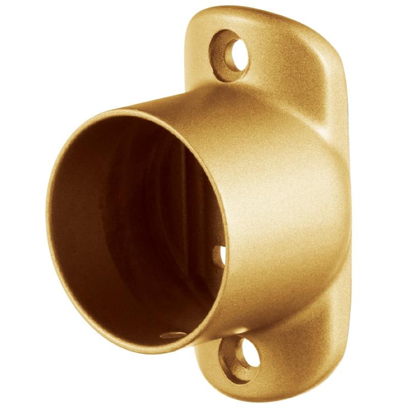 手すりブラケット 32mm 金具 マツ六 BE-35G Tジョイント ゴールド