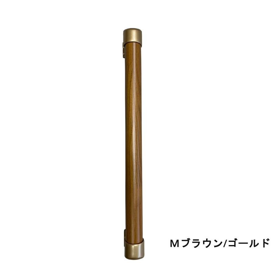 Iam400d48b スリム手すり 木製手すり Iam手すり 木製 出隅用 角・柱