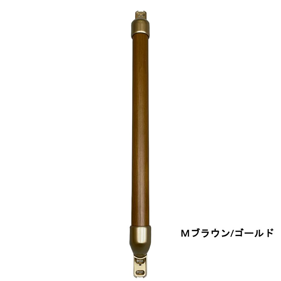 Iam手すり 木製 縦枠用 I型 600mm ディンプル付き 縦専用 Iam600D48G