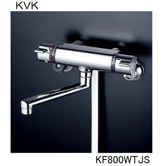 KVK 浴室用 KF800WTJS サーモスタット式シャワー 水栓 : ジュール 