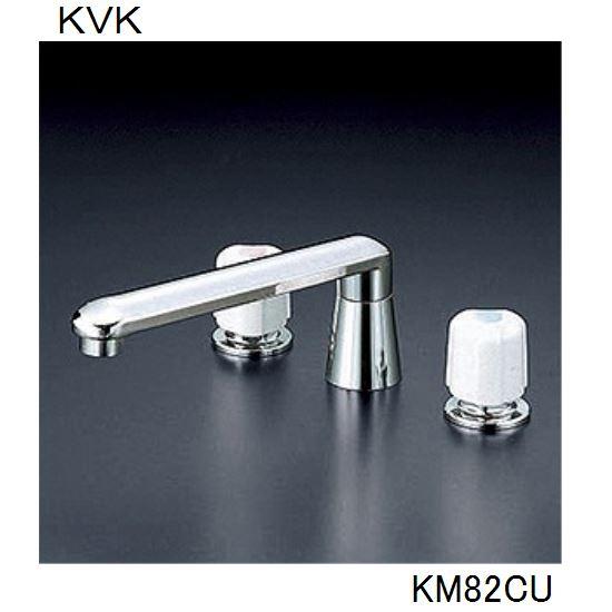 KVK 浴室用 KM82CU 2ハンドル混合栓 : ジュールプラスYahoo!店 - 通販