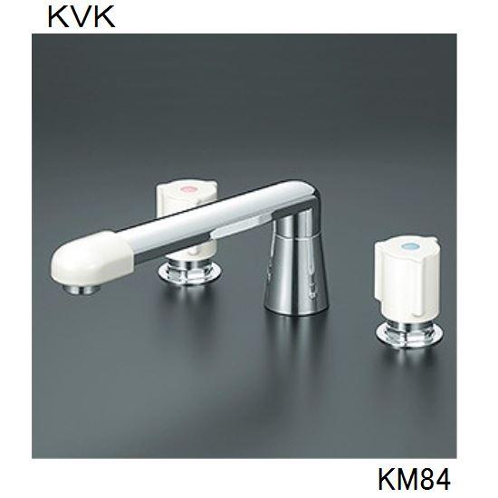 KVK 浴室用 KM84 2ハンドル混合栓 : ジュールプラスYahoo!店 - 通販