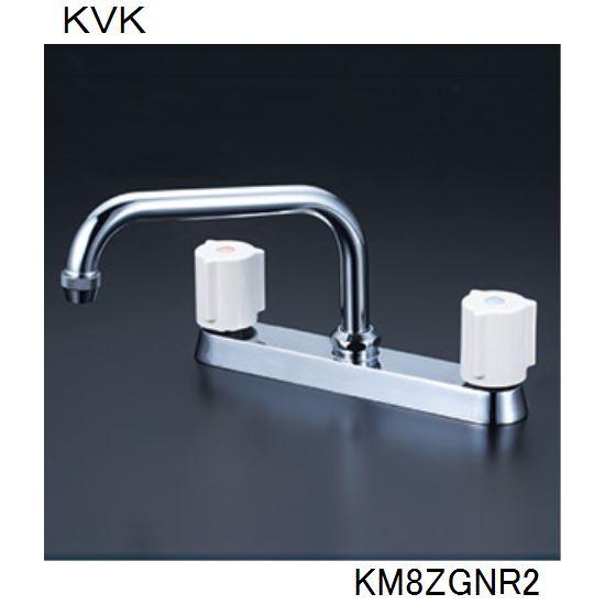 KVK キッチン用 KM8ZGNR2 2ハンドル混合栓 : ジュールプラスYahoo!店