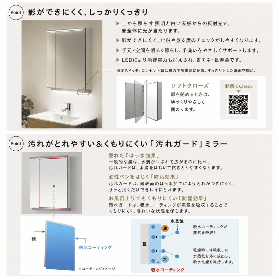 アサヒ衛陶 洗面化粧台 AURA（オーラ）600mm 下台のみ LKAU600AFNJ【全