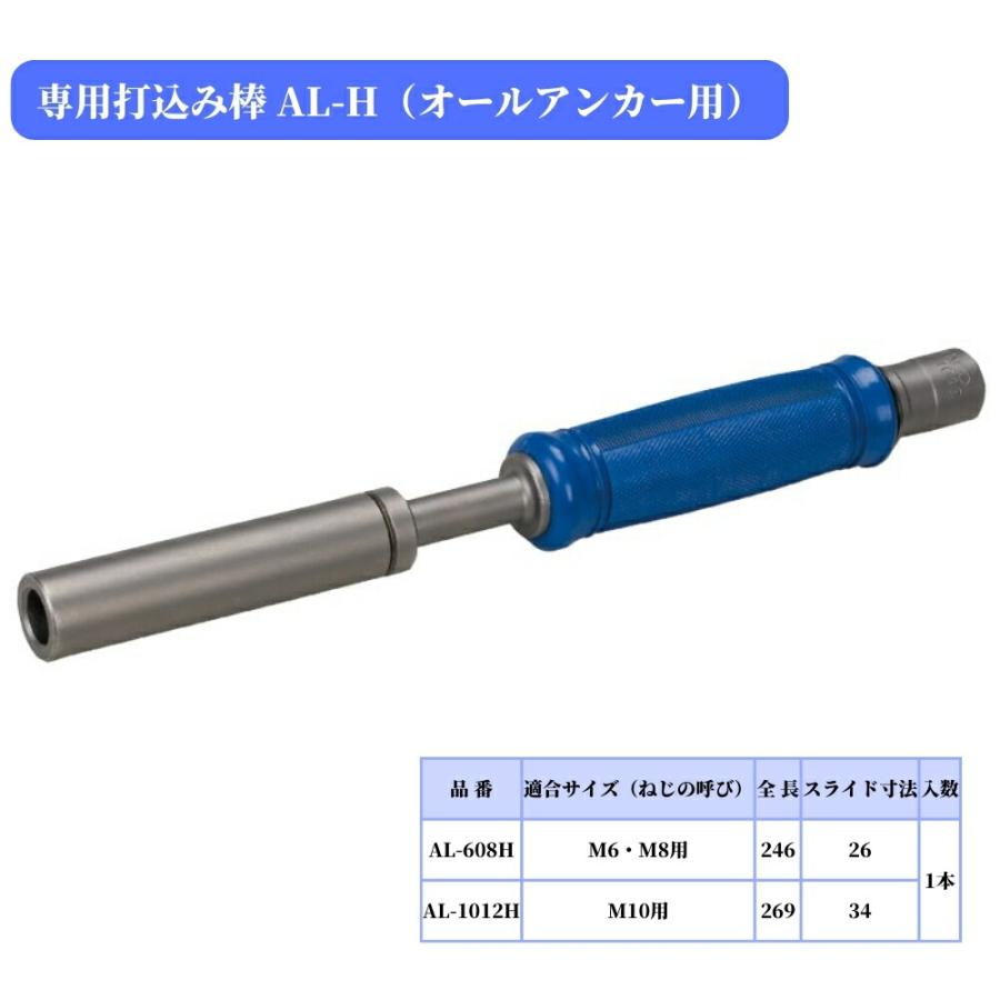 打込 芯棒 笠木 器具 支柱 施工 ラック 固定 部品 パーツ サンコー