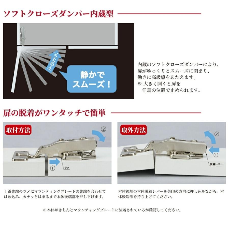建付 ドア 蝶番 スガツネ工業 151シリーズ ワンタッチスライド丁番 全6