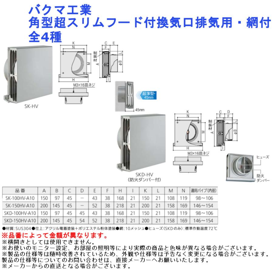 水切り フィン 取替 交換 DIY リフォーム 通気 バクマ工業 角型 水切り フィン 取替 交換 DIY リフォーム 通気 バクマ工業 角型