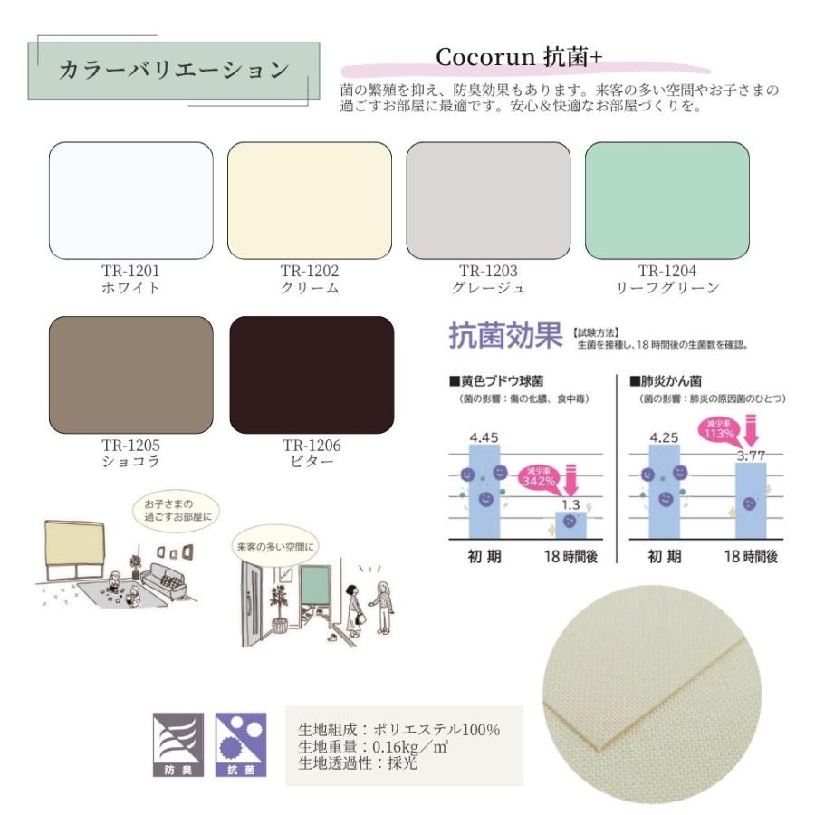 立川機工 フリーハング type3 可動式 (ロールスクリーン一体型) オーダー1cm単位 Cocorun 抗菌+ 幅61〜80cm×高さ201〜250cm×奥行35cm_11