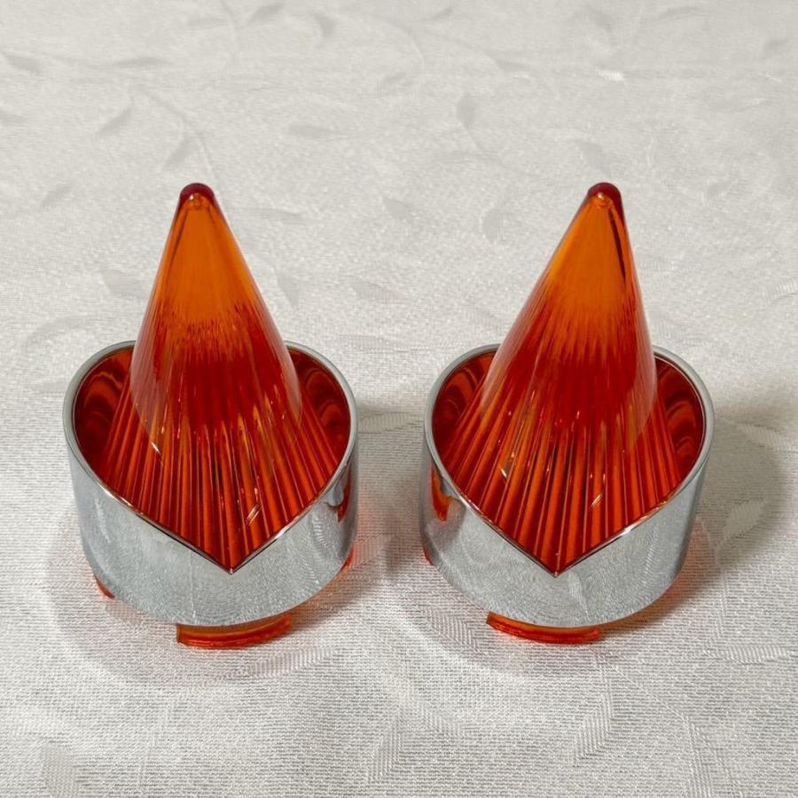 ウィンカーレンズ ハーレー ロケットレンズ スモーク オレンジ 2 ウィンカーレンズ ハーレー ロケットレンズ スモーク オレンジ 2