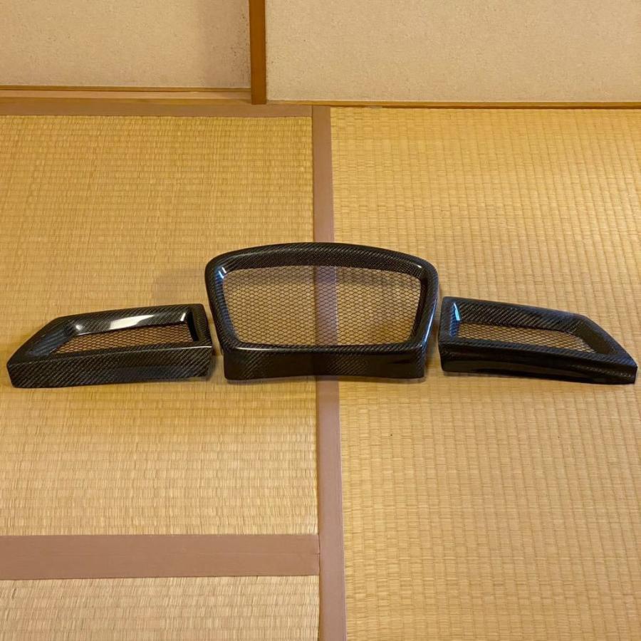 フロントグリル　メッシュグリル　 スバル　インプレッサ　GDA GDB WRX STi 2006〜2007 新品未使用　社外品　3点セット｜journeycafe11｜02