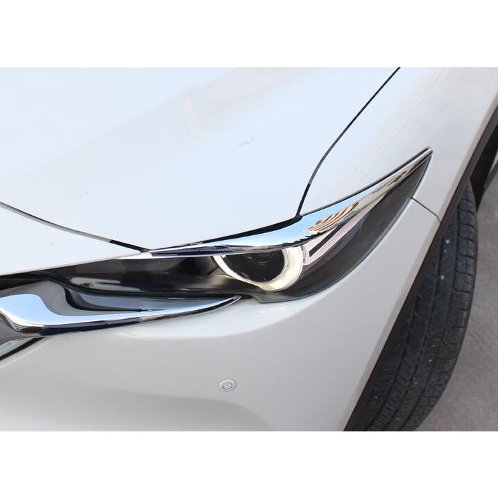 CX5 アイライン+ヘッドランプロアーガーニッシュ cx-5 KF ヘッドランプ ロアー ガーニッシュ 01 HP限定販売の塗装