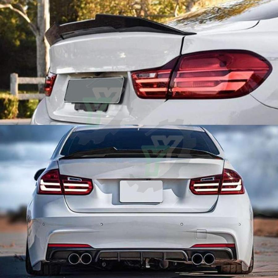BMW F30 F80 M3 リアスポイラー リアウイング GT トランクセダン
