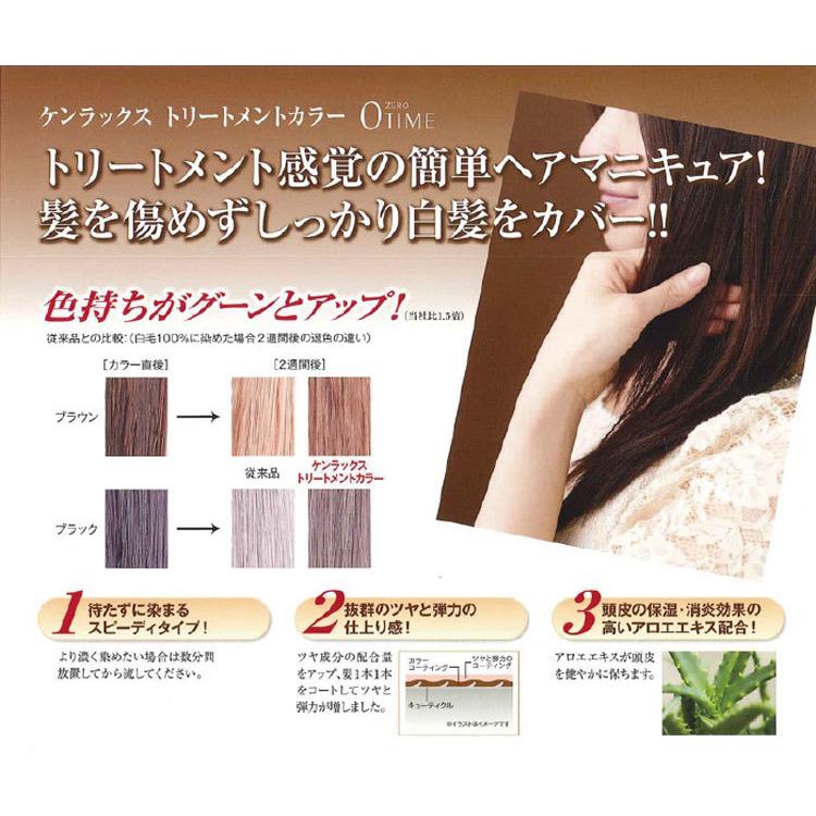 ◇ケンラックス トリートメントカラーヘアマニキュア◇ [ブラック