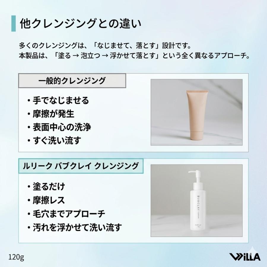 ルリーク バブクレイ クレンジング 120g : ジャーニーshop Yahoo!店