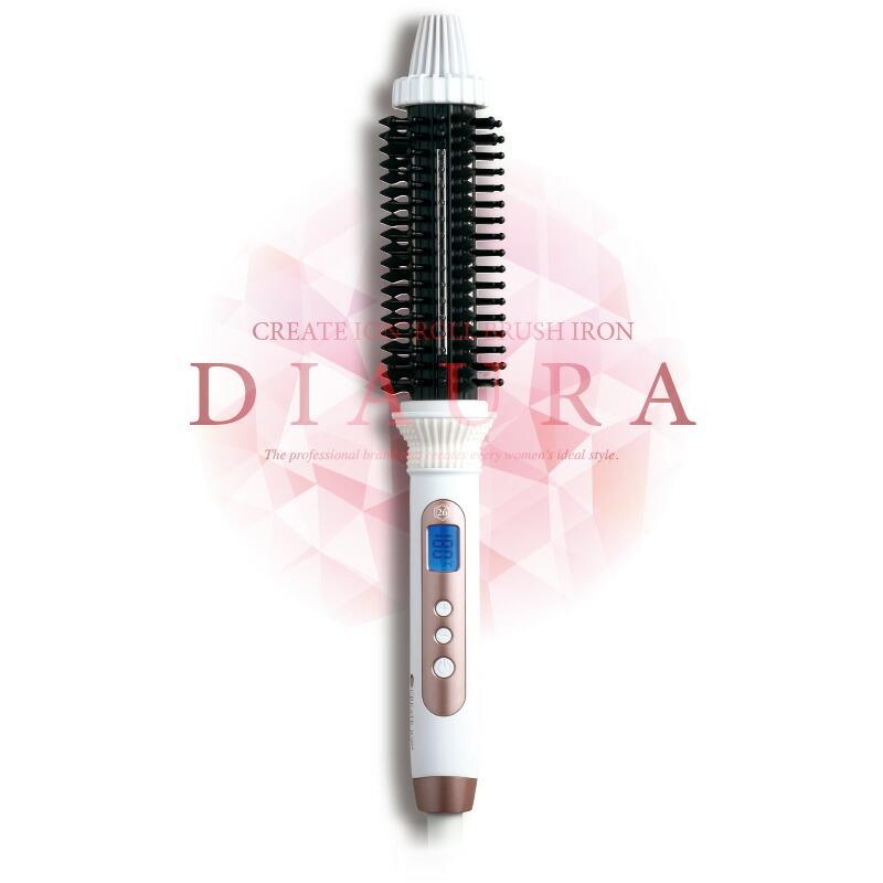 CREATEs 至高の操作性を実現した、新型ロールブラシアイロン