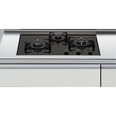 ガスコンロ　ハーマン製（LIXIL）　H1630A1L1N　3口コンロ・ガラストップ・グリルレスタイプ