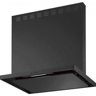 レンジフード　富士工業製（Panasonic）QSE07AHZ1F(R　L)　間口60cm　ブラック　梁対応スリムフード　上幕板付き