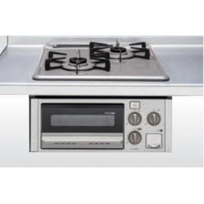 ガスコンロ未使用品 クリナップ ガスコンロ ZGCNL4R17ASE-E シルバー 2口コンロ・ホーロー