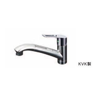 キッチン水栓　KVK製（永大産業）JS-KM5031ZTED　シングルレバー混合水栓（ハンドシャワータイプ）　　寒冷地用