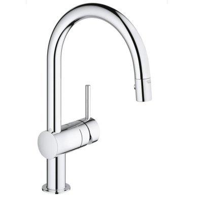 GROHE シングルレバー キッチン混合栓 キッチン水栓 寒冷地用 グローエ製（GROHE）JP300505 シングル