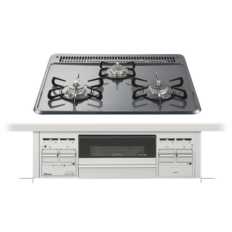ガスコンロ パロマ製(Housetec) PKD-N36S 水無し片面焼きホーロー 