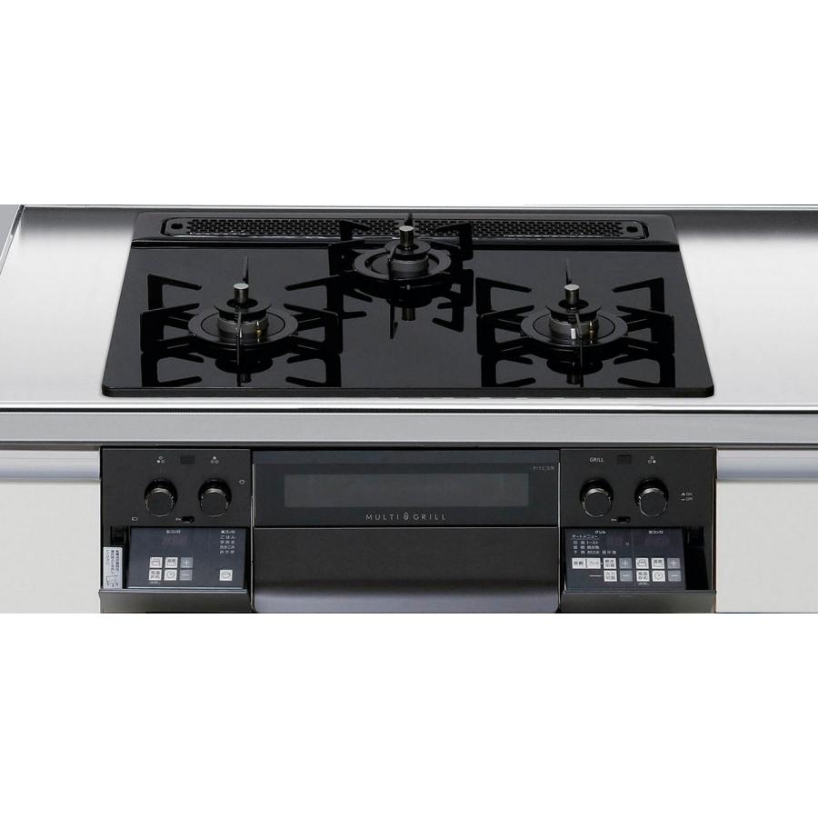 S35　ガスコンロ LIXIL（リクシル） ガスコンロ ハーマン製（LIXIL） H3635K1W1K 間口