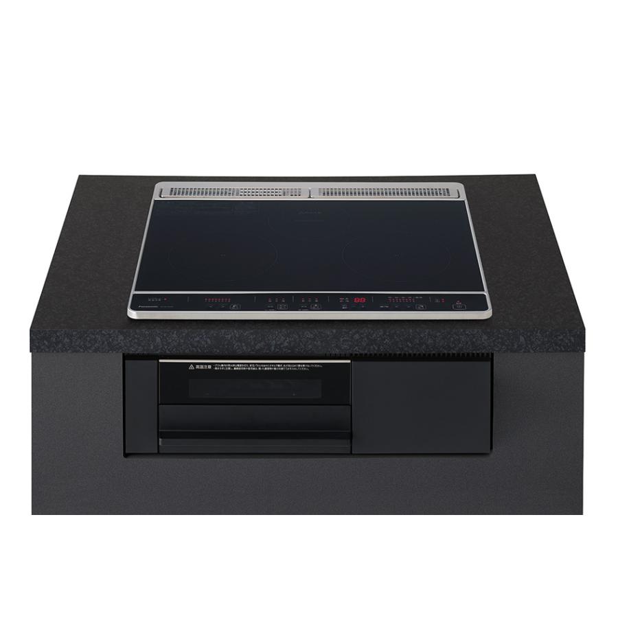 パナソニック ビルトインIHクッキングヒーター 幅60cm （ブラック/グレイ(中古品) Panasonic（パナソニック） IHクッキングヒーター パナソニック製