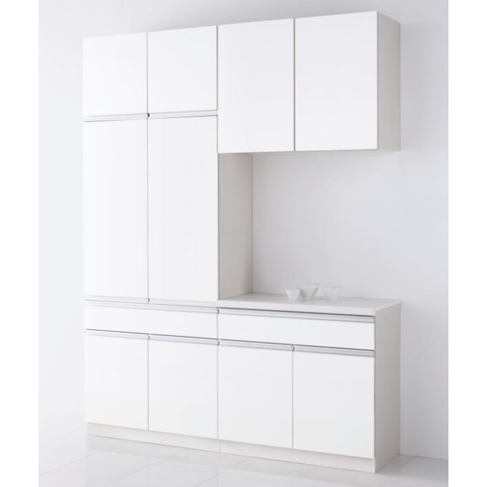 クリナップ キッチン収納 カップボード+フロアカウンター ハイタイプ
